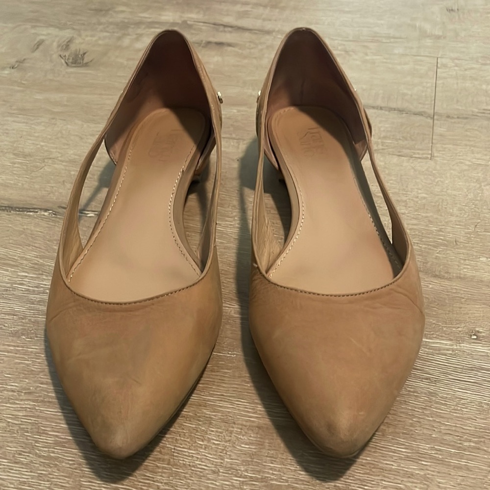 Franco Sarto Tan Flats